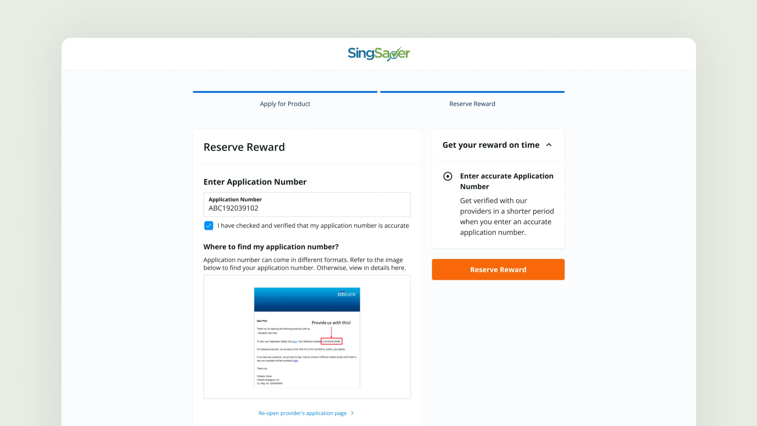 MoneyHero rewards application across SingSaver and MoneyHero